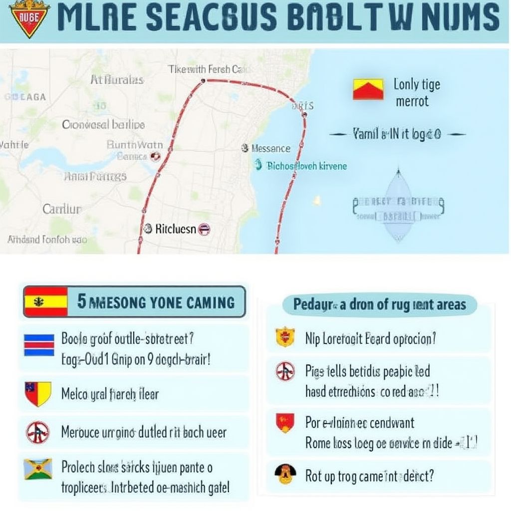 Beach safety guide with flag explanations
